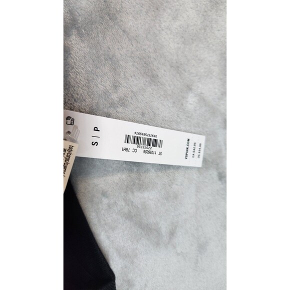 Victoria's Secret Small Black 1986 Campus Cotton Tee NWT - Picture 5 of 8